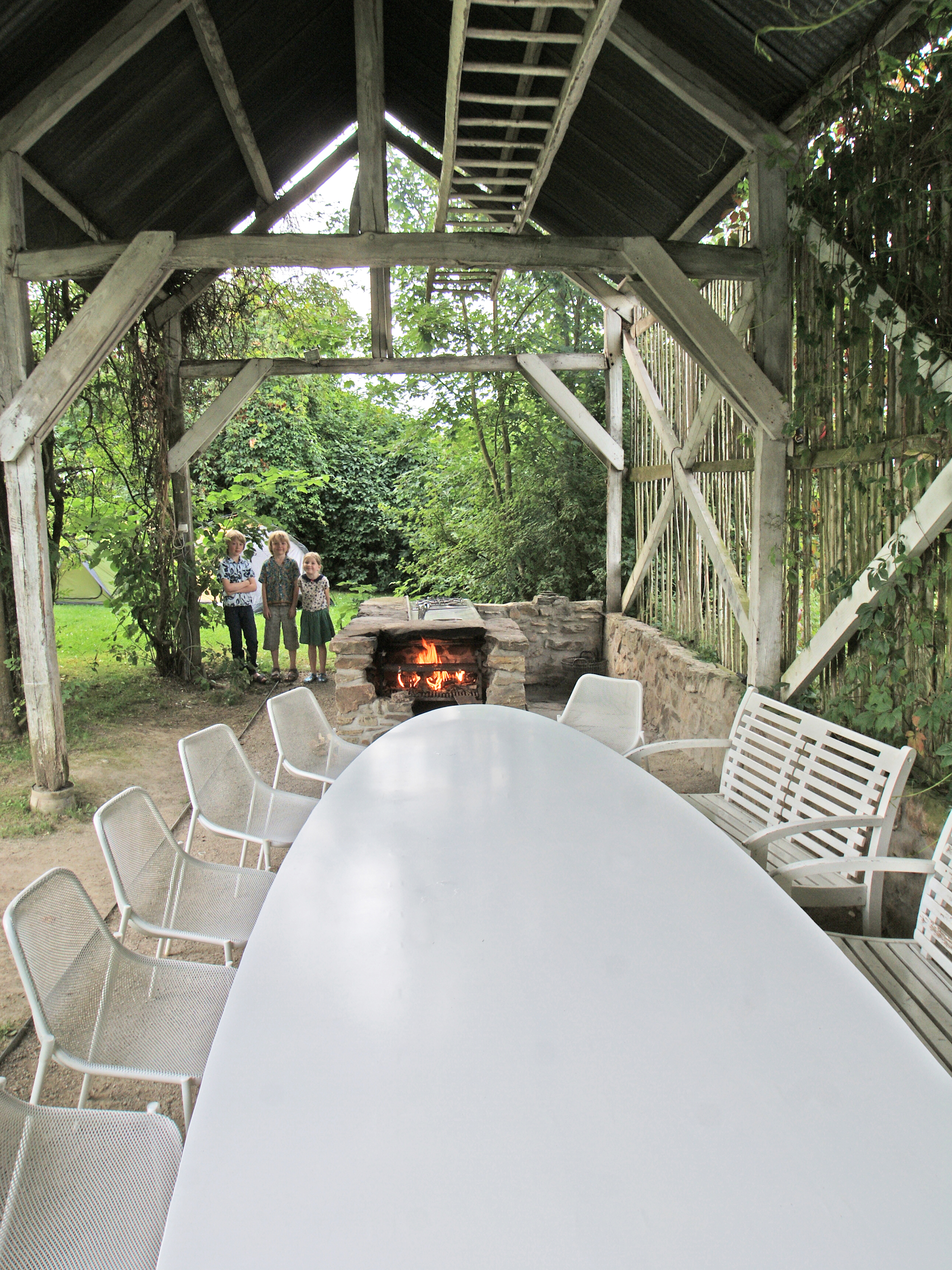 Dirk Coopman, landschapsarchitectuur, ready-made, land art, green, bos, Ardennen, Au dessus du Bie, omgevingsaanleg