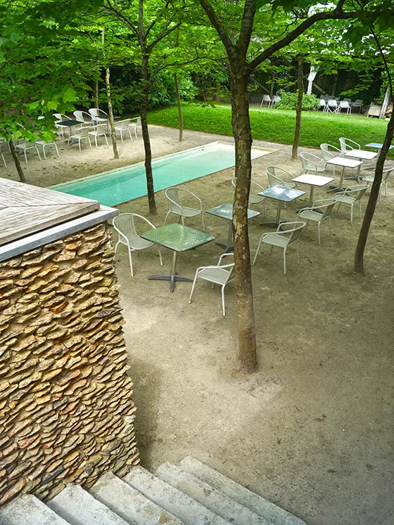 Dirk Coopman, landschapsarchitectuur, ready-made, land art, green, bos, Ardennen, Au dessus du Bie, omgevingsaanleg