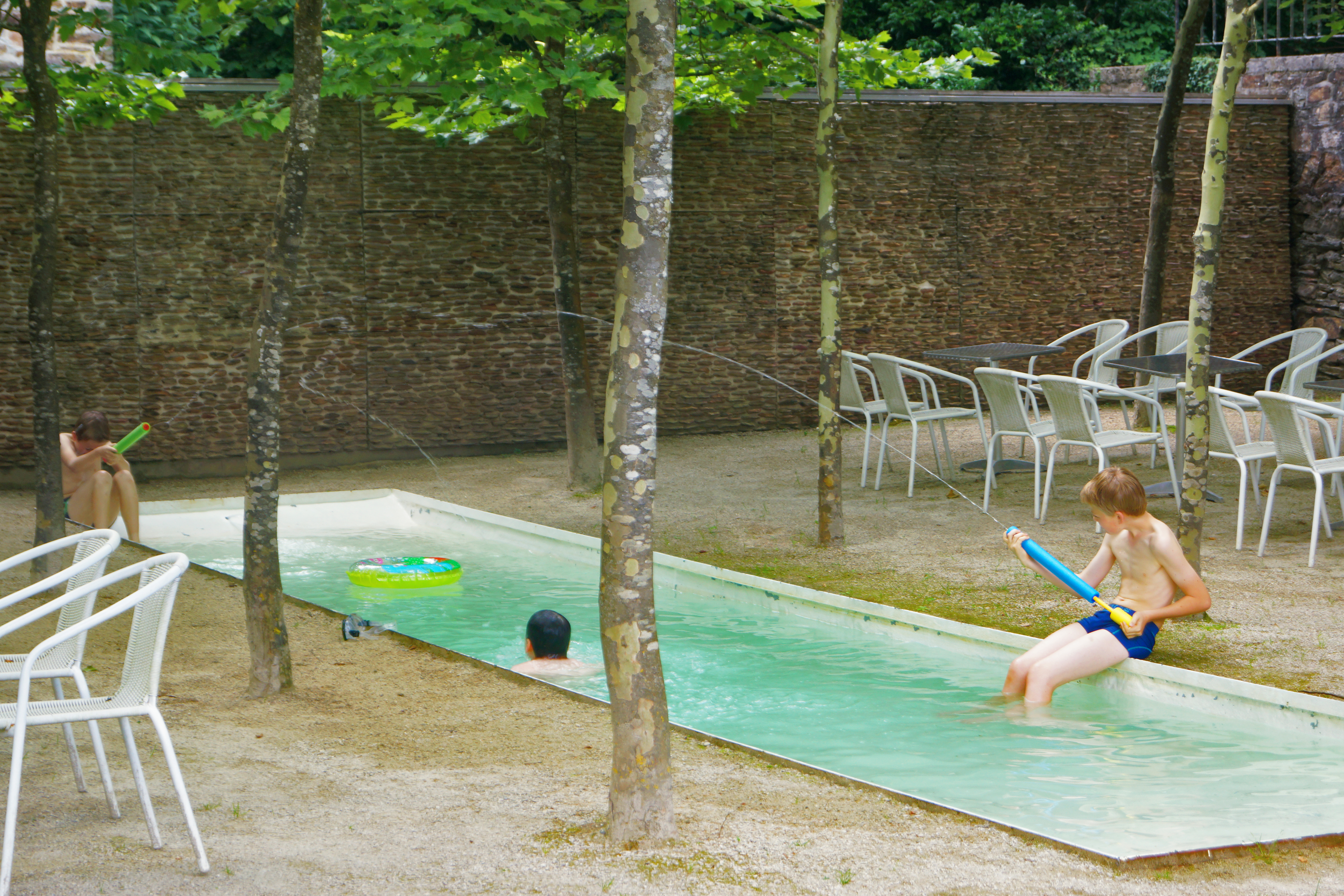 Dirk Coopman, landschapsarchitectuur, ready-made, land art, green, bos, Ardennen, Au dessus du Bie, omgevingsaanleg