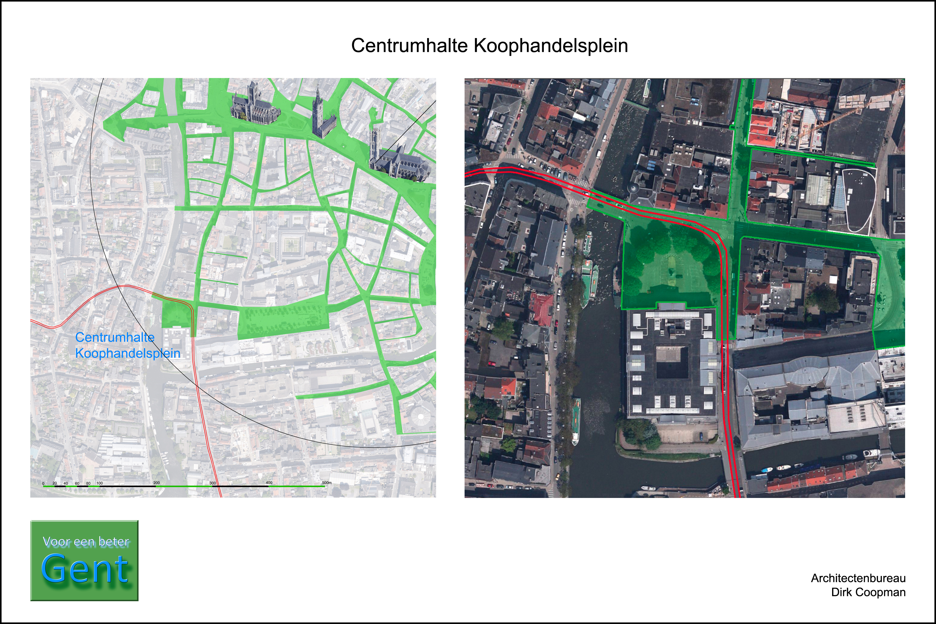 Dirk Coopman, Architectenbureau, Architect,  stadscentrum Gent, voetgangerszone, publieke ruimte, stadsontwikkeling, openbaar vervoer, STOP principe, eerst Stappers en Trappers dan pas Openbaar vervoer en Personenwagens, voetgangersgebied, kindvriendelijke stad, city center, Ghent, pedestrian zone, public space, urban development, public transport, STOP principle, first Stappers and Trappers then only Public transport and passenger cars, pedestrian zone, child-friendly city