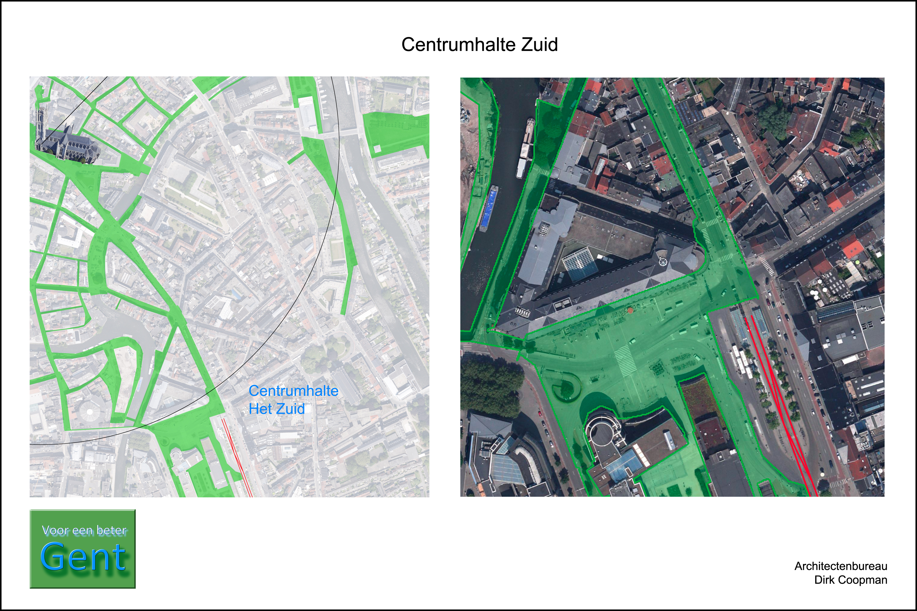 Dirk Coopman, Architectenbureau, Architect,  stadscentrum Gent, voetgangerszone, publieke ruimte, stadsontwikkeling, openbaar vervoer, STOP principe, eerst Stappers en Trappers dan pas Openbaar vervoer en Personenwagens, voetgangersgebied, kindvriendelijke stad, city center, Ghent, pedestrian zone, public space, urban development, public transport, STOP principle, first Stappers and Trappers then only Public transport and passenger cars, pedestrian zone, child-friendly city