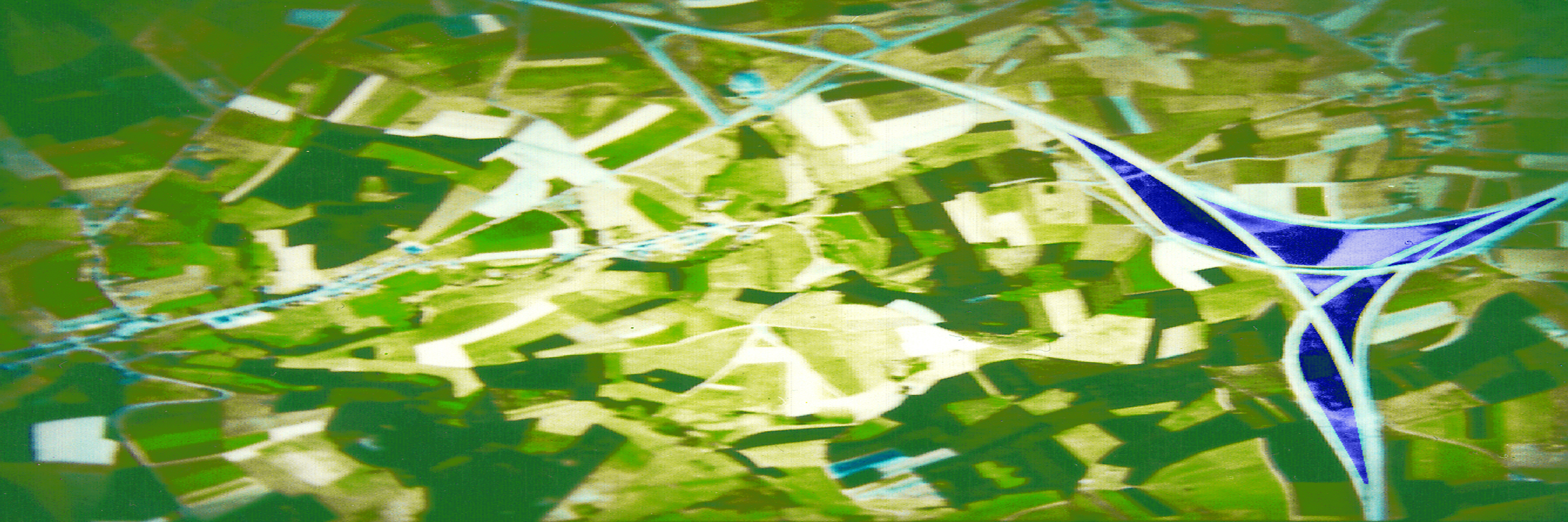 Dirk Coopman, Architect, Intercity highway, economy, underground emission transport, liquid waste, gaseous waste and solid waste, urban planning , autostrade, automated transport, motorway, autoroute, industrial zones, industrial areas, ecology, motorway junction, motorway intersection, bleu banana logistics becomes green banana