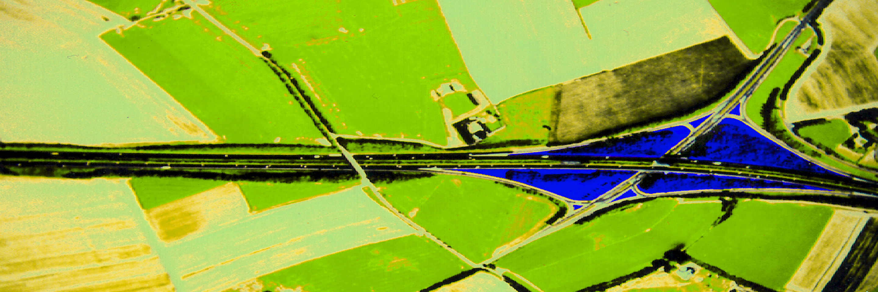 Dirk Coopman, Architect, Intercity highway, economy, underground emission transport, liquid waste, gaseous waste and solid waste, urban planning , autostrade, automated transport, motorway, autoroute, industrial zones, industrial areas, ecology, motorway junction, motorway intersection, bleu banana logistics becomes green banana
